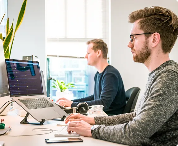 Developers working together